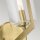 Wandlampe Metall Glas E14 24,5 cm hoch Vintage WILMA
