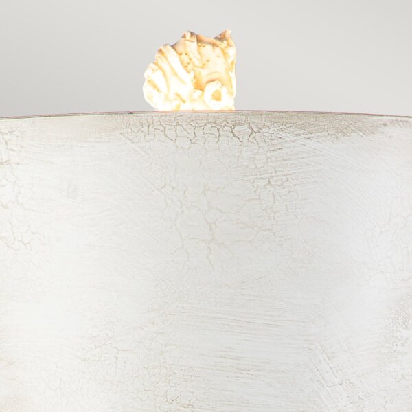 Tischleuchte groß 73,7 cm Creme Weiß Modern XANAD