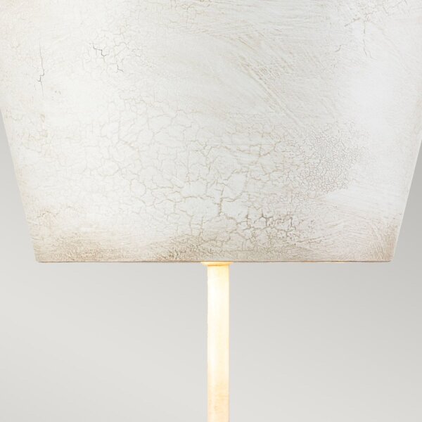 Tischleuchte groß 73,7 cm Creme Weiß Modern XANAD