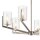 Kronleuchter Metall Glas E14 H: max. 123,7 cm verstellbar