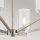 Kronleuchter Metall Glas E14 H: max. 123,7 cm verstellbar