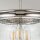 Deckenlampe Metall Glas Ø 25,4 cm H: max. 1,4 m verstellbar