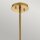 Lustre salle de bain LED G9 IP44 Ø 71,1 cm rond 3000 K