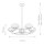 Lustre salle de bain LED G9 IP44 Ø 71,1 cm rond 3000 K
