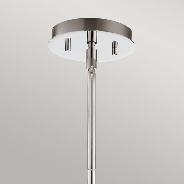 Deckenlampe Badezimmer IP44 Chrom Weiß Ø 71 cm verstellbar LED