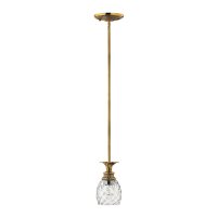 Suspension laiton v&eacute;ritable verre &Oslash; 12,4 cm...