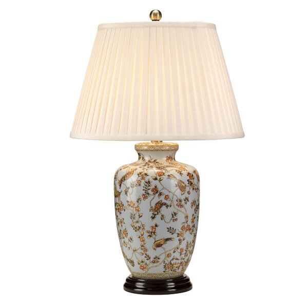Tischlampe Keramik rund 65cm wohnlich OSENNE