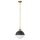 Lampe à suspendre métal verre E27 Ø 33,9 cm H : max. 126,2 cm