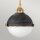 Lampe à suspendre métal verre E27 Ø 33,9 cm H : max. 126,2 cm