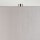 Tischlampe Glas Stoff 67,5 cm beleuchteter Sockel