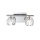 Lampe de salle de bain cristal LED G9 3000 K 33,4 cm de large petite