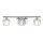 Wandlampe Bad Kristall LED G9 IP44 B: 55 cm Chrom