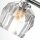 Wandlampe Bad Kristall LED G9 IP44 B: 55 cm Chrom