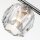 Wandlampe Bad Kristall LED G9 IP44 B: 55 cm Chrom