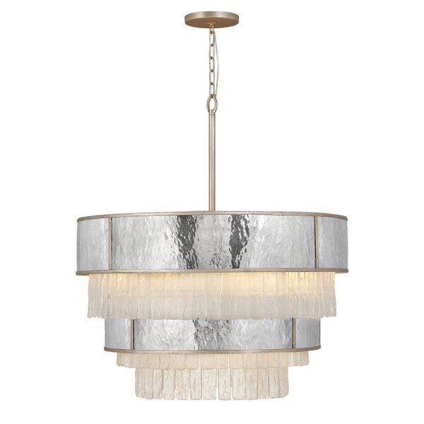 Grande lampe à suspendre ronde Ø 81,3 cm H : max. 409,4 cm 12x E14