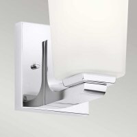 Badleuchte LED G9 IP44 H: 17,3 cm 3000 K blendarm Chrom...