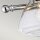 Wandlampe Bad Chrom aus Metall Glas B: 63,4 cm IP44 E27