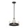 Lustre rond D : 42,2 cm H : max. 117,5 cm Métal 3x E27