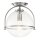 Lampe de plafonnier métal verre D : 28,2 cm rond E27 SAGAR
