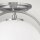 Deckenlampe Metall Glas rund Ø 28,2 cm E27 Kugel Schirm