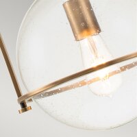 Lampe à suspendre métal verre Ø 28,9...