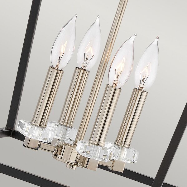 Suspension métal E14 40,5 cm de large H : max. 216,9 cm