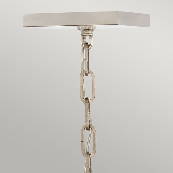 Suspension métal E14 40,5 cm de large H : max. 216,9 cm