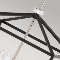 Suspension métal E14 40,5 cm de large H : max....