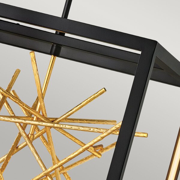 LED Pendelleuchte Metall B: 51 cm H: max. 143,1 cm