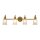 Wandlampe Bad groß 91,3 cm lang mit G9 LED 3000 K