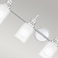 Lampe de salle de bain murale chrome blanc L : 81,3 cm...