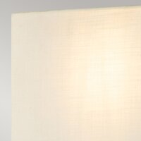 Wandleuchte Stoff 31,8 cm hoch in Blattgold Weiß