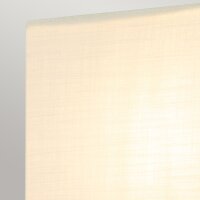 Wandlampe Stoffschirm H: 25,4 cm in Blattgold Weiß