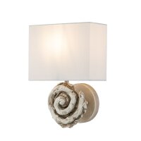 Applique Tissu 31,8 cm de haut Cr&egrave;me Blanc