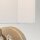 Wandlampe Stoff 31,8 cm hoch Creme Weiß