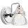 Applique murale Salle de bain LED G9 IP44 H : 16,3 cm Chrome poli