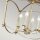 Deckenlampe Metall E14 36,5 cm breit in Antikgold