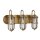 Lampe de salle de bain miroir métal verre E27 IP44 largeur 54,3 cm