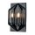 Applique Noir Antique H : 30,5 cm 2x E14 Rustique