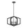 Lustre rustique noir antique métal L : 51,2 cm 4x E14