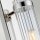 Badleuchte Wand LED E27 3000 K 40 cm hoch IP44 Chrom