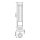 Badleuchte Wand LED E27 3000 K 40 cm hoch IP44 Chrom