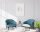 Suspension métal blanc or E27 ronde Ø20 cm Loft