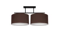 Lampe de plafonnier Tissu faible &eacute;blouissement...