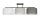 Plafonnier Tissu Blanc Ecru Graphite E27 L:100 cm
