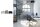 Lange Deckenlampe Stoff Grau Graphit Schwarz E27 100 cm
