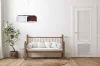 Tissu Lampe suspendue anti-éblouissement blanc...