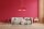 Tissu Lampe à suspendre faible éblouissement Rouge Blanc E27 70 cm de long