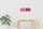 Suspension métal tissu E27 70 cm rose rouge anti-éblouissement