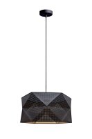 Lampe à suspendre moderne Abat-jour en tissu...